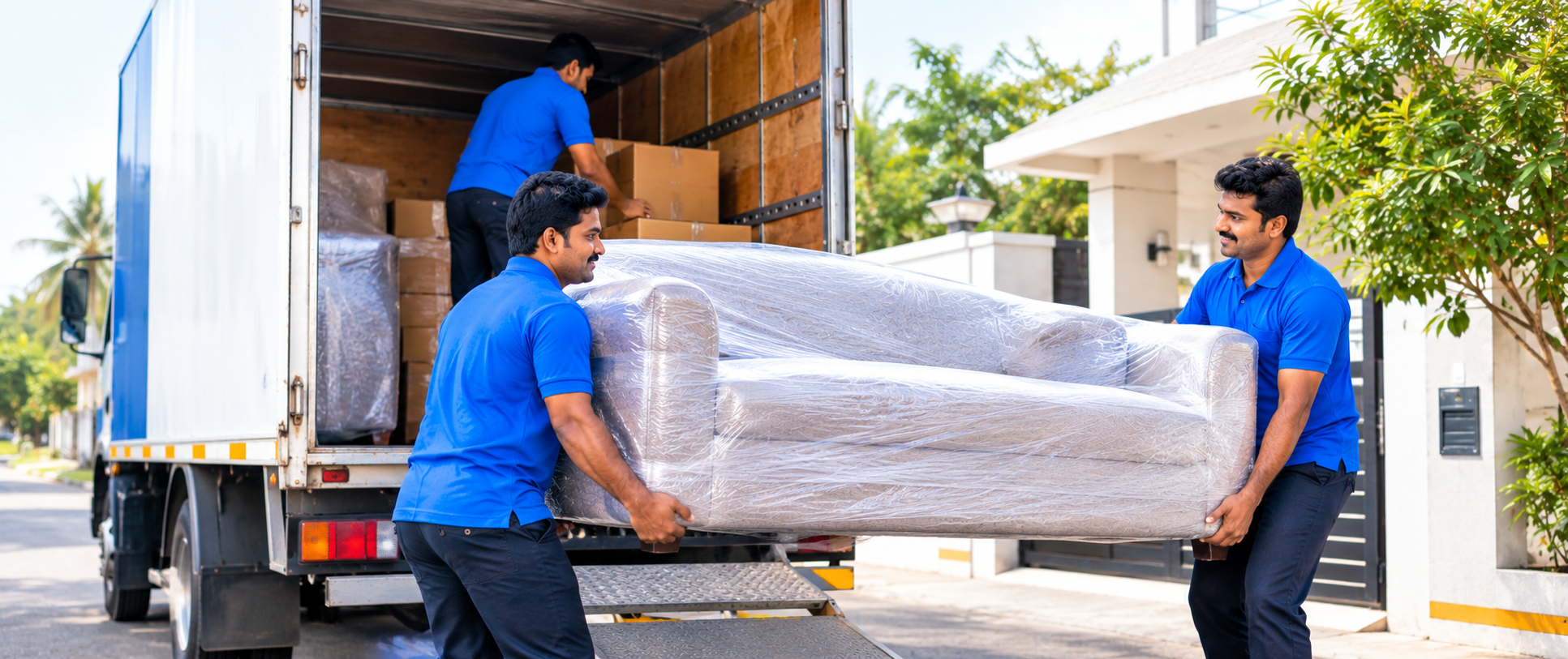 Moving truck service
