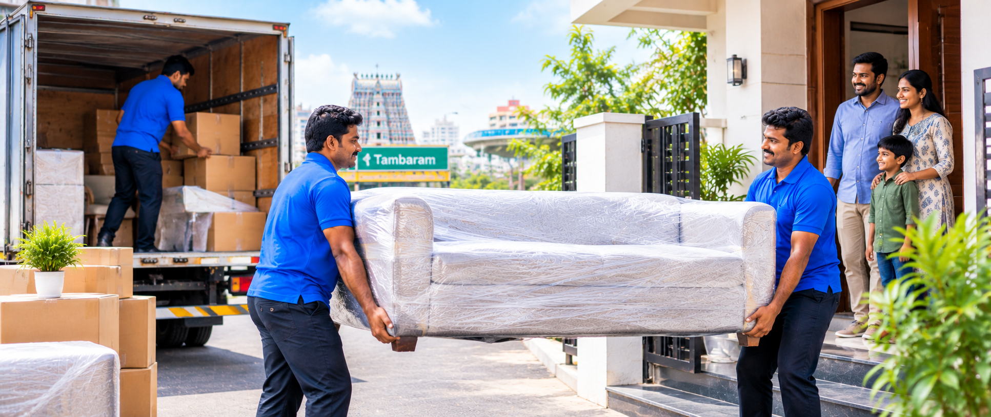 Professional moving service