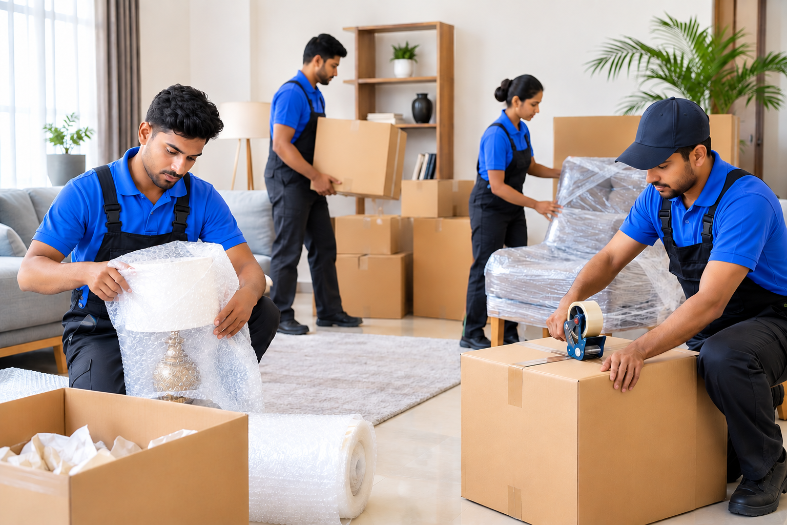 Professional Packing Crew