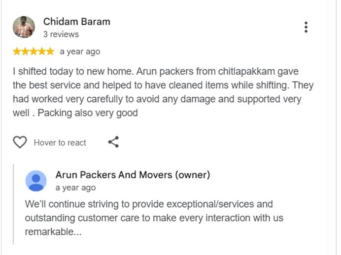 Customer Testimonial